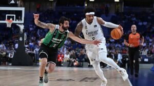 El Real Madrid cede ante Joventut en una tarde de poca eficacia ofensiva (81-89)